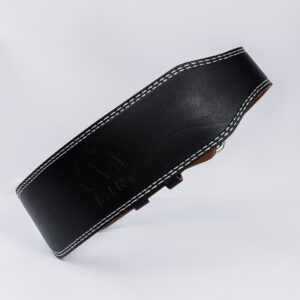 Mino Leather Lifting Belt (Black)